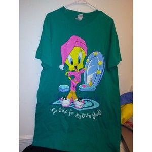 Looney Tunes Tweety Bird in Bathroom Shirt